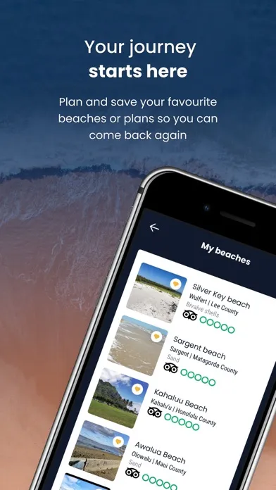 GoBeach: beach finder स्क्रीनशॉट