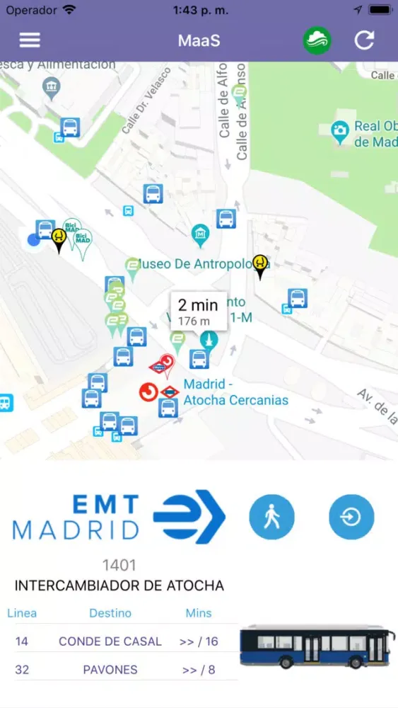 MaaS Madrid Screenshots
