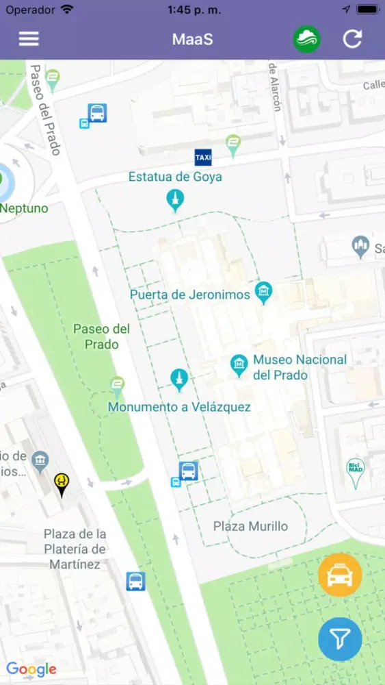 MaaS Madrid Screenshots
