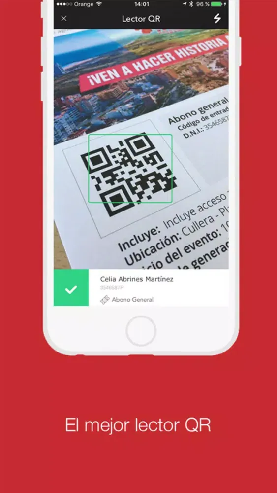 Enterticket Accesos سکرین شاٹس