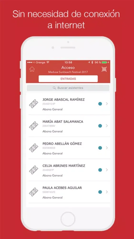 Enterticket Accesos سکرین شاٹس
