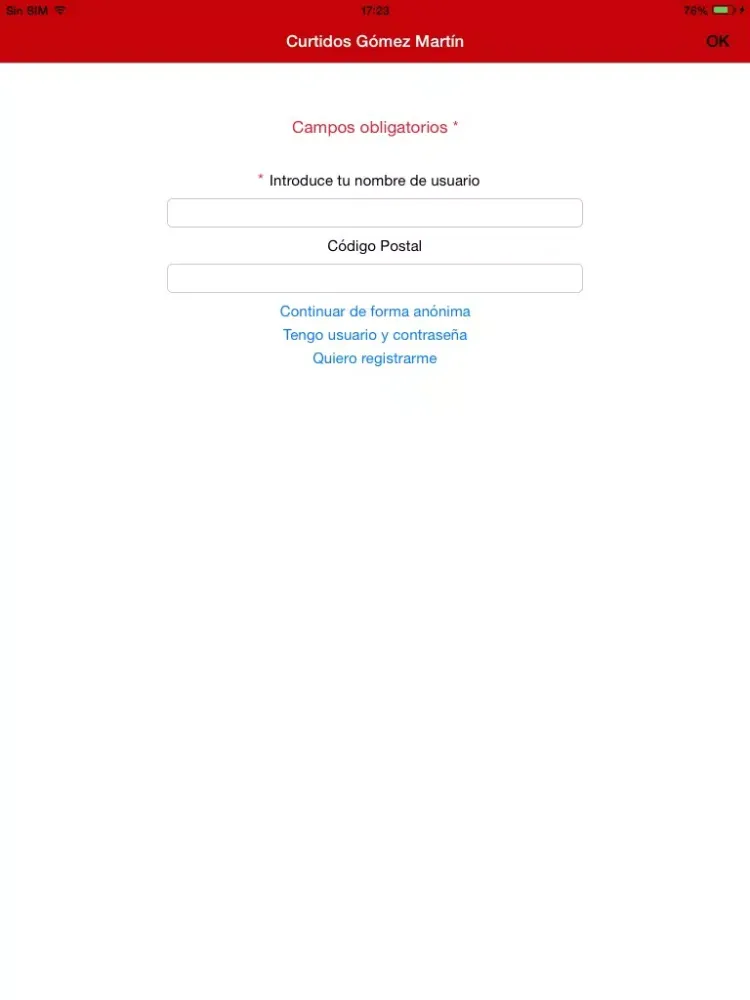 Curtidos Gómez Martín iPad 应用截图