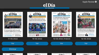 Captures d'écran de El Día de Córdoba