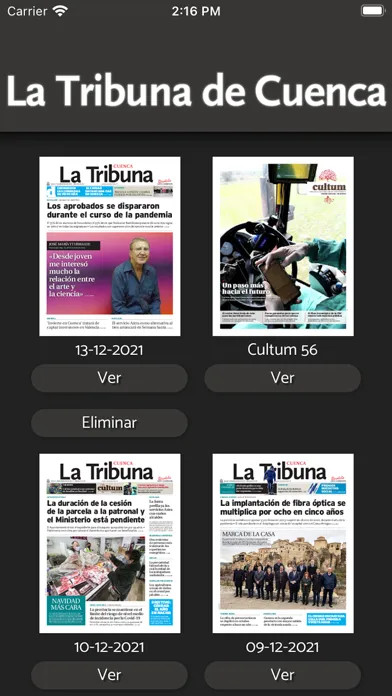 La Tribuna de Cuenca স্ক্রিনশট