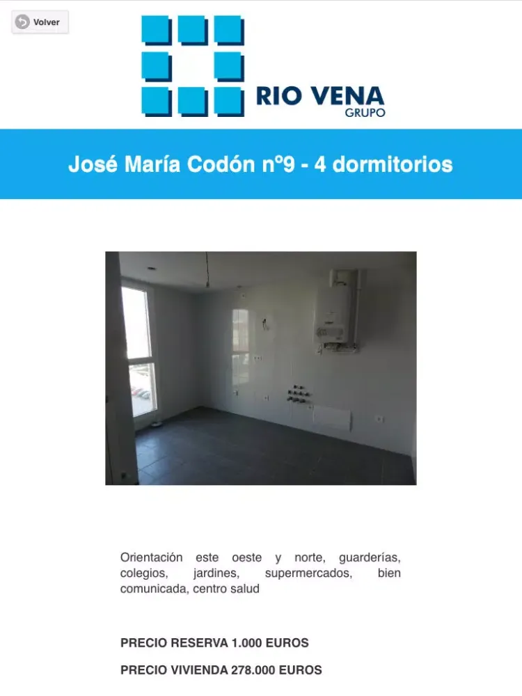 Tangkapan skrin Río Vena iPad 