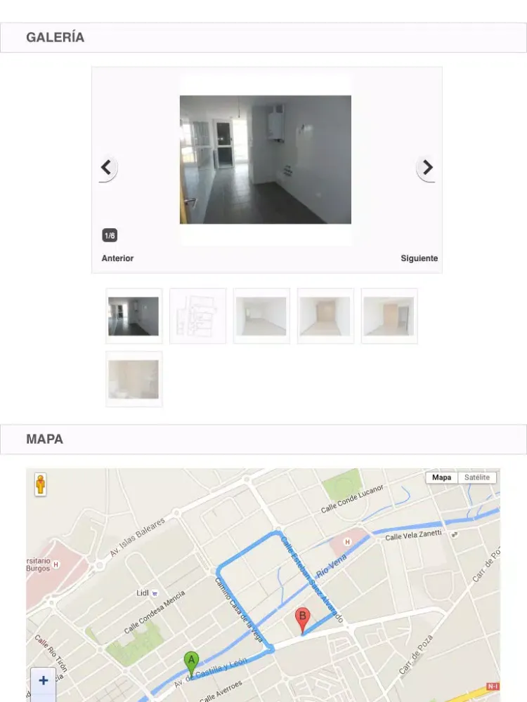 Tangkapan skrin Río Vena iPad 