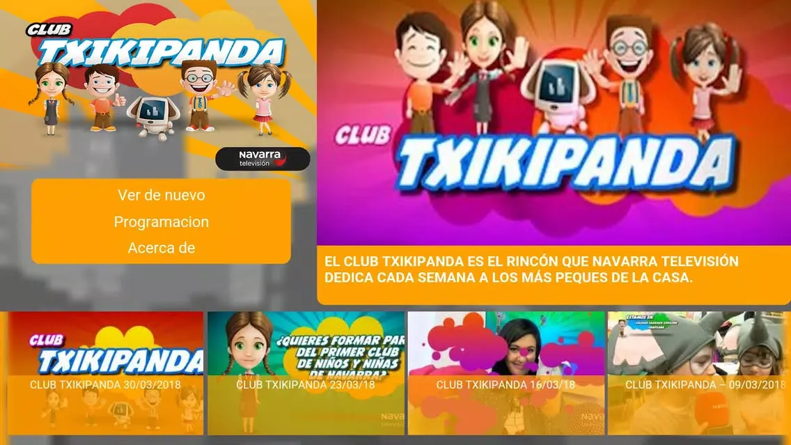 Capturas de tela do CLUB TXIKIPANDA