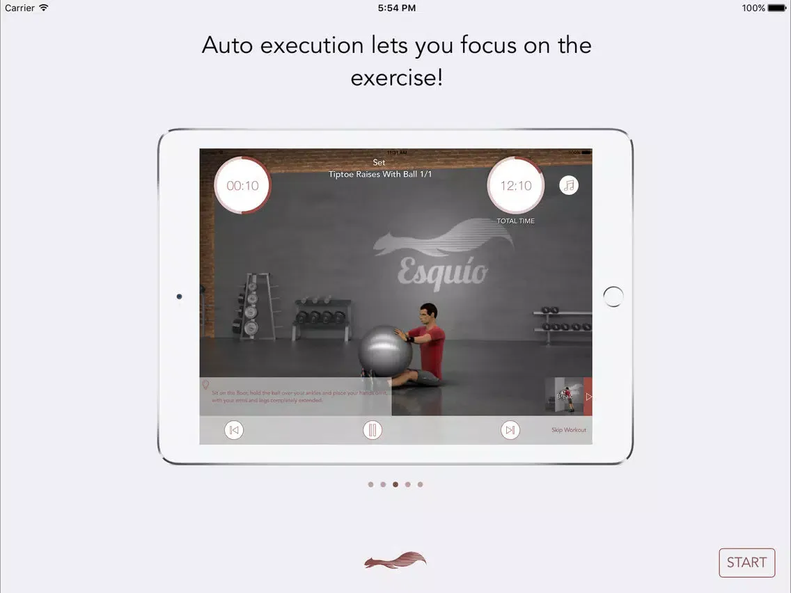 Capturas de pantalla de Get fit at home:#1 workout builder iPad 