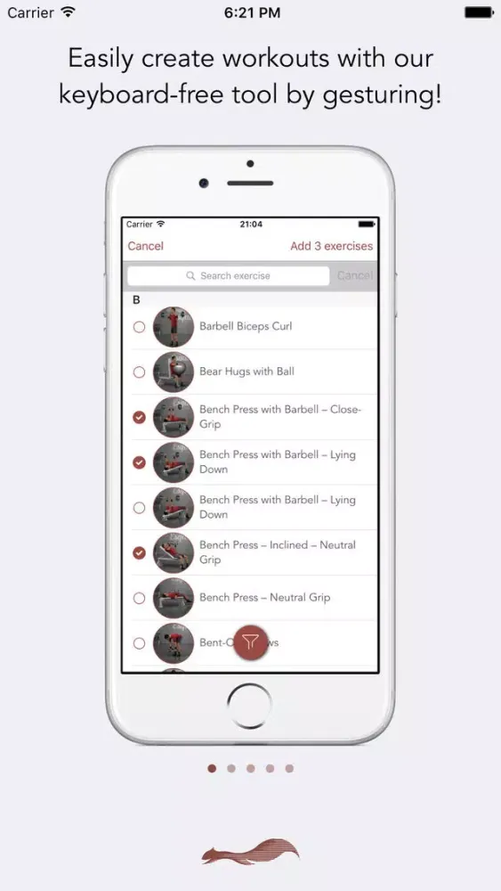 Capturas de pantalla de Get fit at home:#1 workout builder