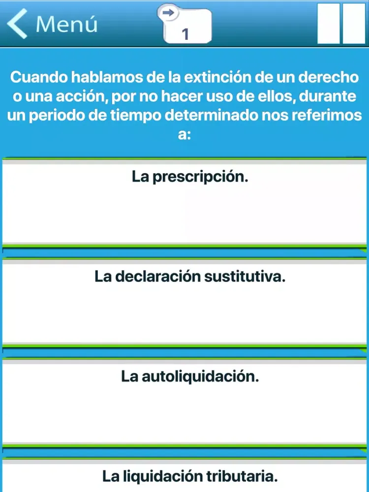 Скриншоты Oposiciones Agente Hacienda iPad 