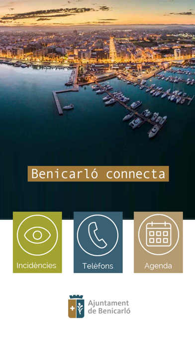 Tangkapan skrin Benicarló Connecta