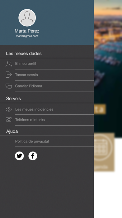 Tangkapan skrin Benicarló Connecta