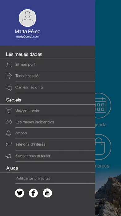 Xàbia connecta سکرین شاٹس