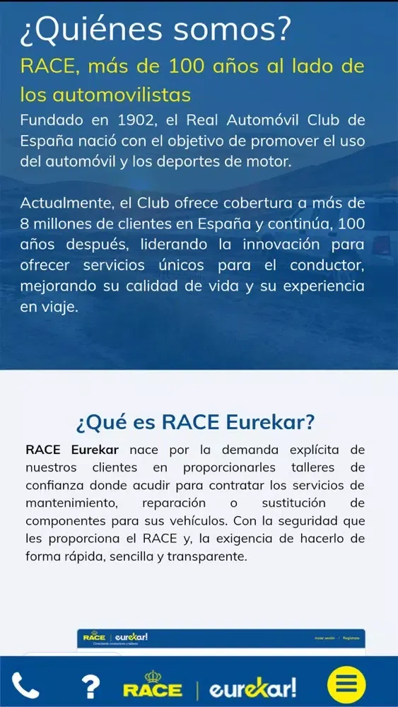 ภาพหน้าจอของ RACE Eurekar