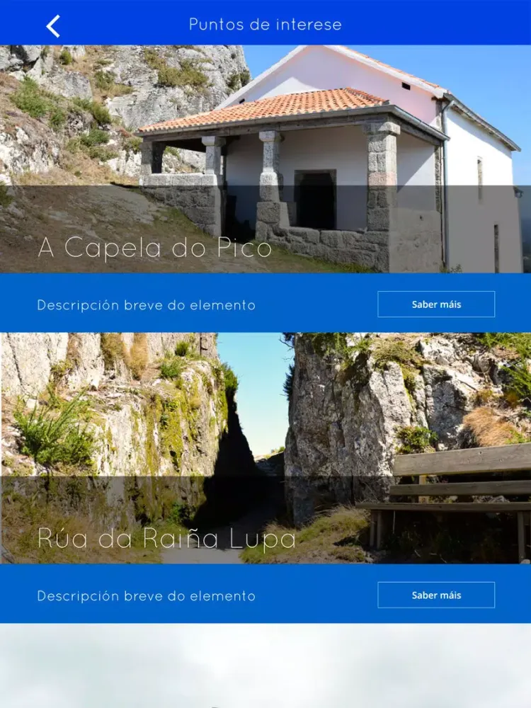 O Pico Sacro iPad  Screenshots