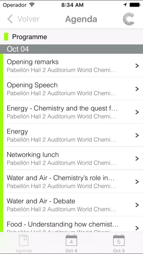 Screenshot di World Chemical Summit
