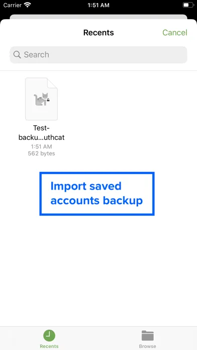 AuthCat Screenshots