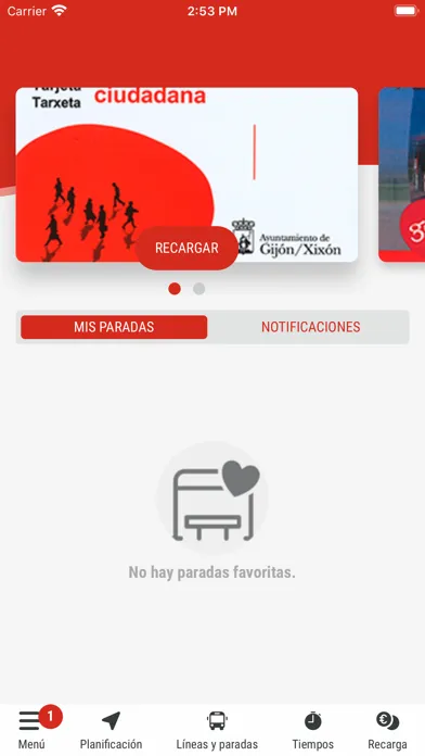 Tangkapan layar Gijón EMTUSA