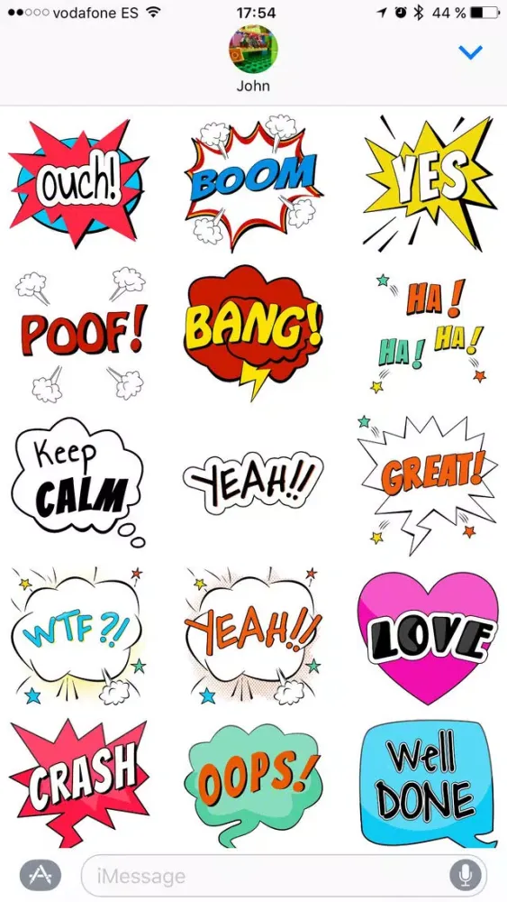 Capturas de pantalla de AMAZING Comic Style Balloons