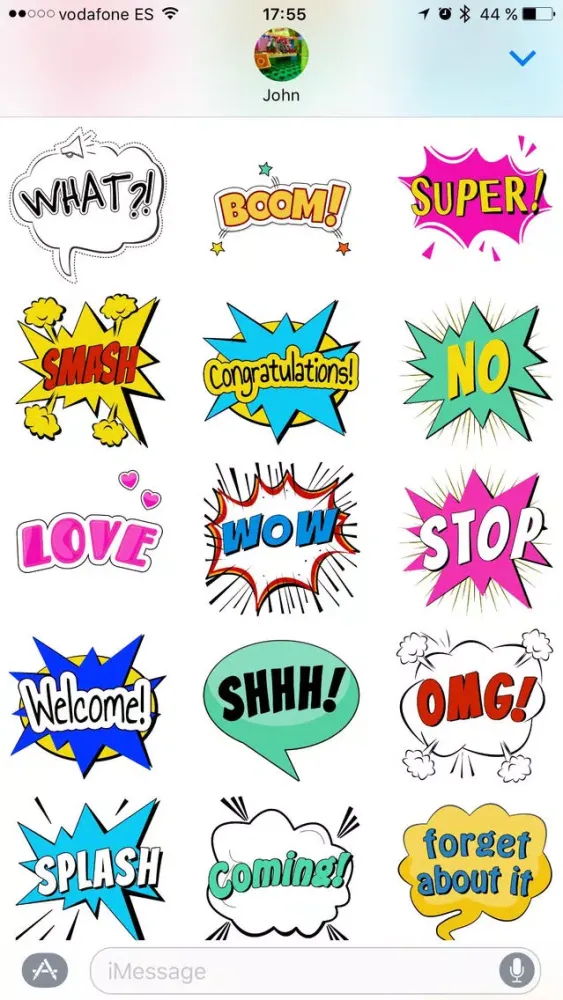 Capturas de pantalla de AMAZING Comic Style Balloons