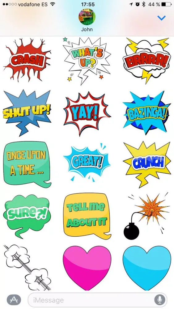 Capturas de pantalla de AMAZING Comic Style Balloons