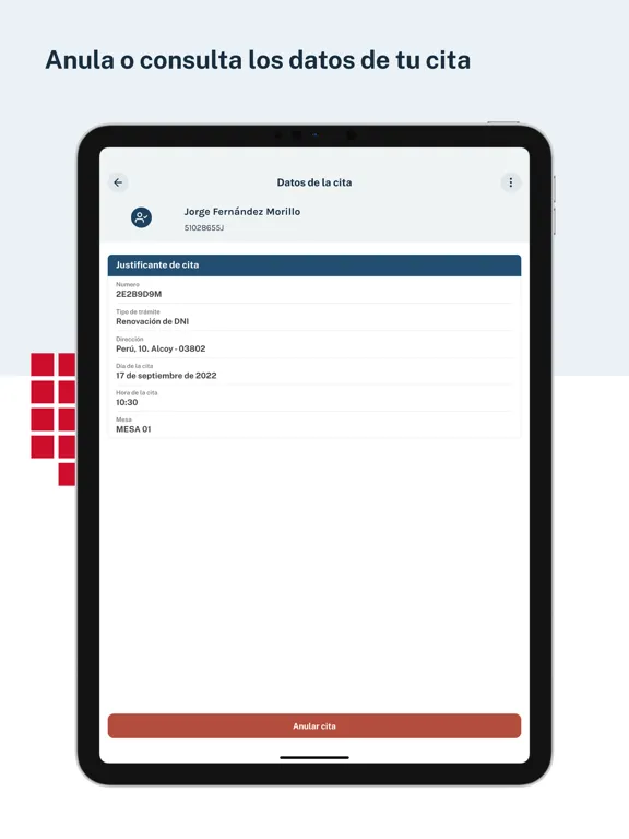 Cita Previa AGE iPad 应用截图