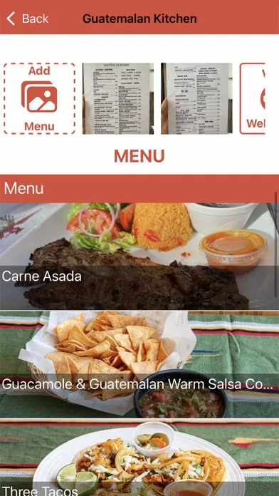 Grumbles - Food Screenshots