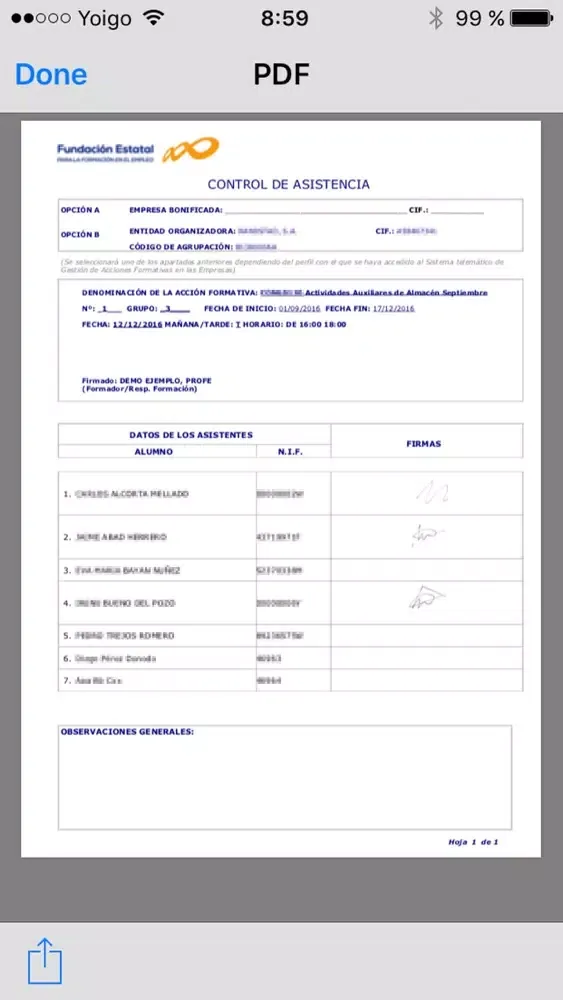 AppFormador Grupo Fuertes سکرین شاٹس