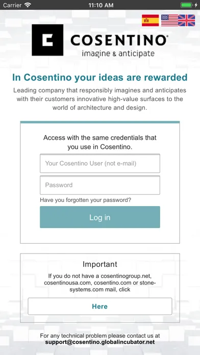 Capturas de pantalla de Cosentino Ideas