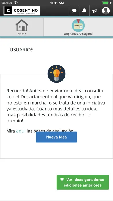 Capturas de pantalla de Cosentino Ideas