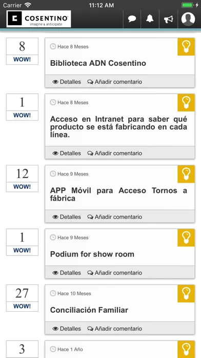 Capturas de pantalla de Cosentino Ideas