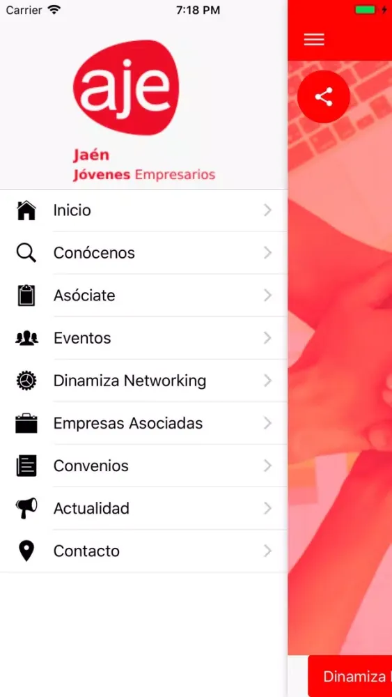 Tangkapan skrin AJE Jaen