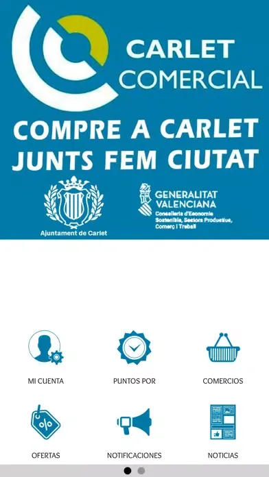 Tangkapan skrin Carlet Comercial