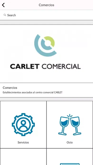 Tangkapan skrin Carlet Comercial