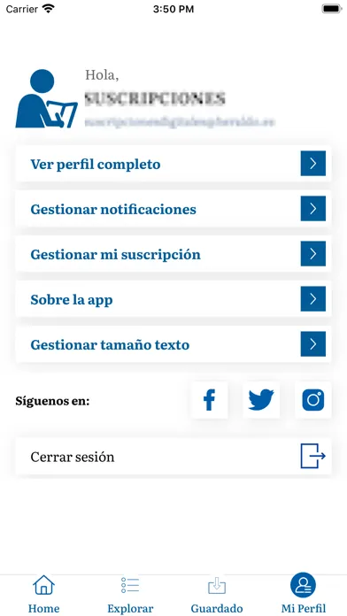 Tangkapan layar Heraldo de Aragón