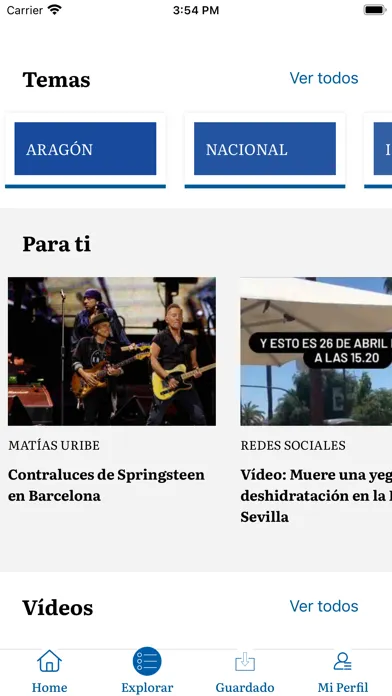 Tangkapan layar Heraldo de Aragón