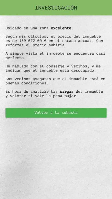 Subastas BOE Simulator سکرین شاٹس