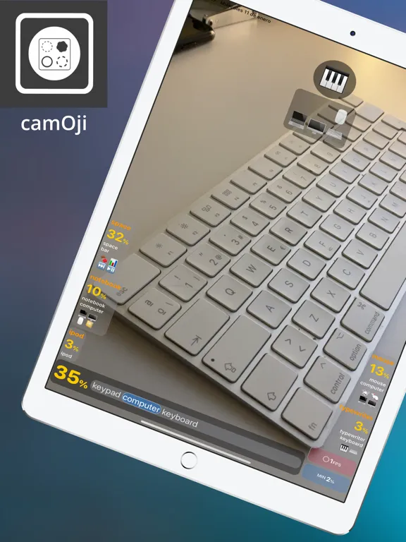 Capturas de tela do camOji iPad 