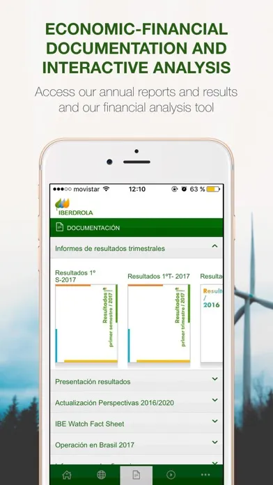 Скриншоты IBERDROLA Investors Relations
