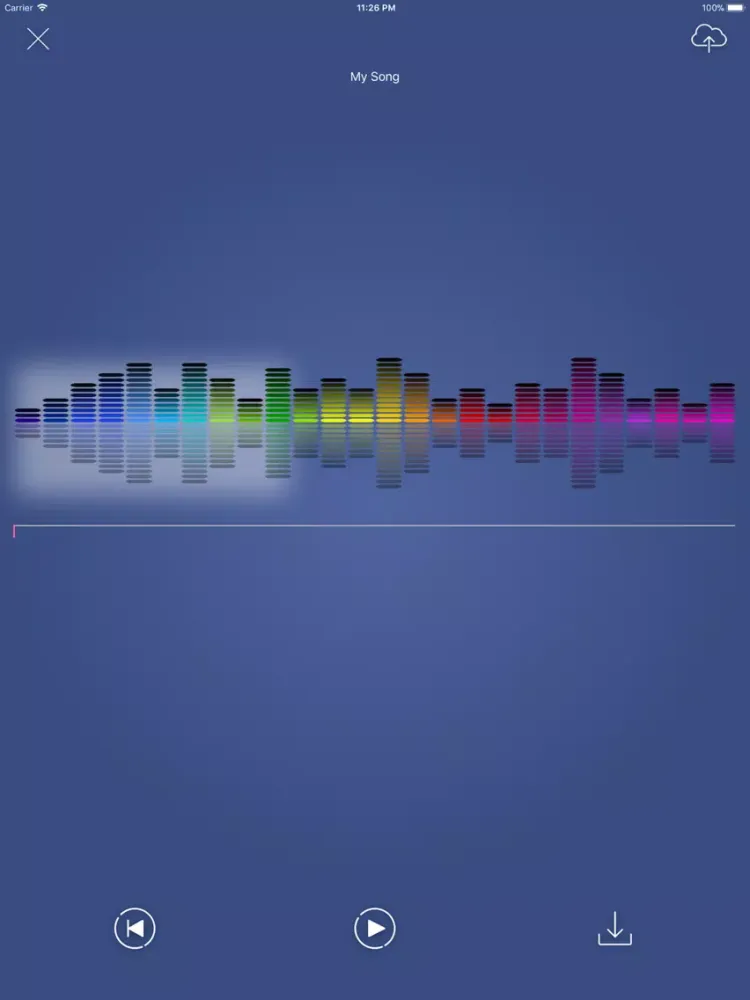 Make Your Song Track Recorder iPad  Screenshots