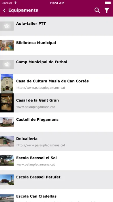Capturas de pantalla de Ajuntament de Palau Plegamans