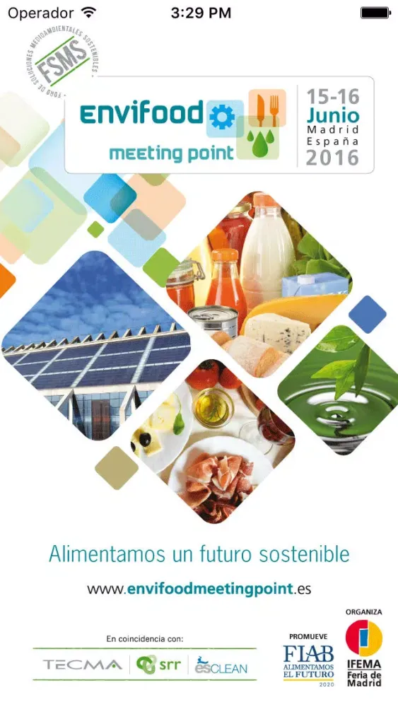 ENVIFOOD Meeting Point 2016應用截圖