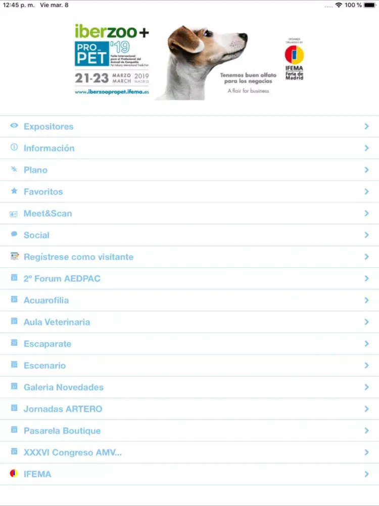Captures d'écran de IBERZOO+PROPET 2019 iPad 
