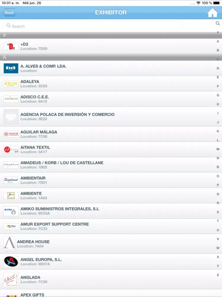 Capturas de tela do INTERGIFT SEPT. 2019 iPad 