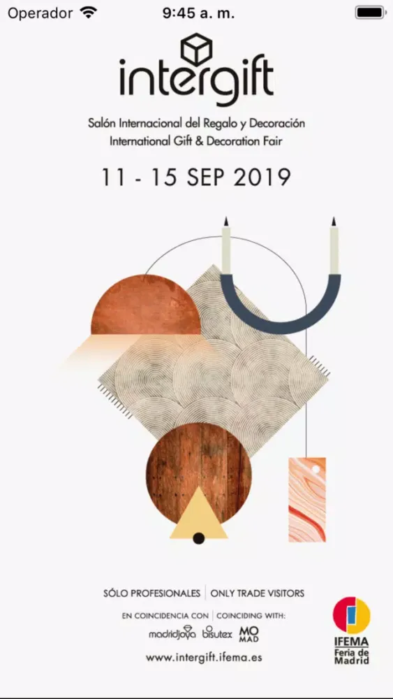 Capturas de tela do INTERGIFT SEPT. 2019