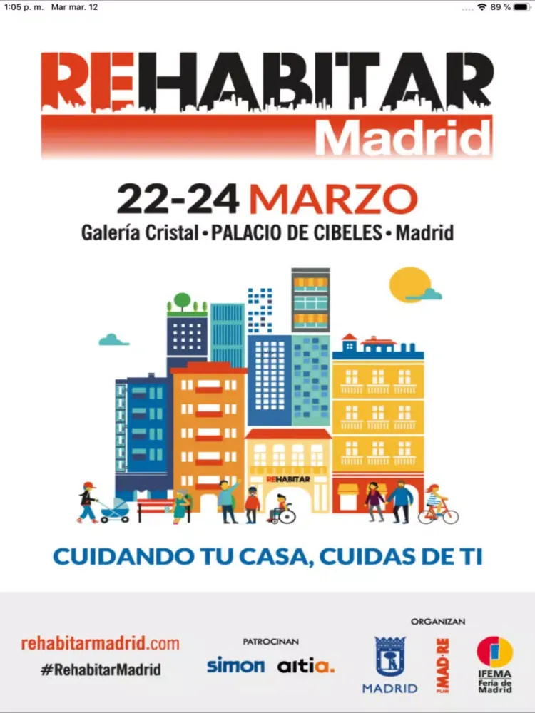 Zrzuty ekranu REHABITAR MADRID 2019 iPad 