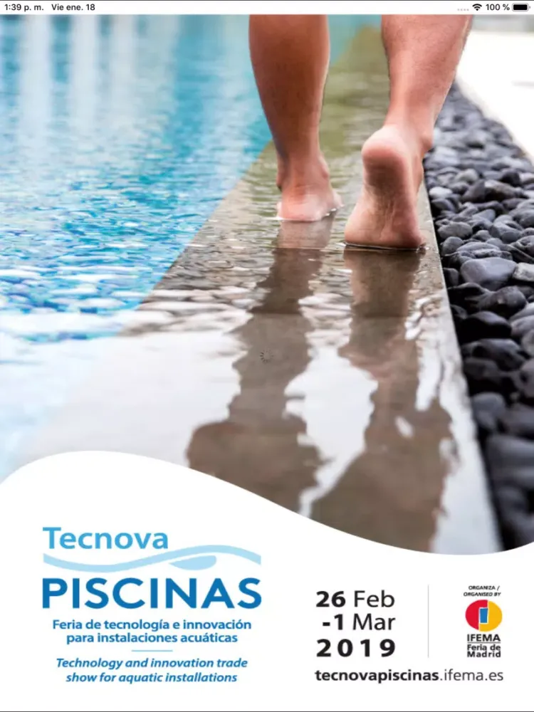 Capturas de pantalla de TECNOVA-PISCINAS 2019 iPad 
