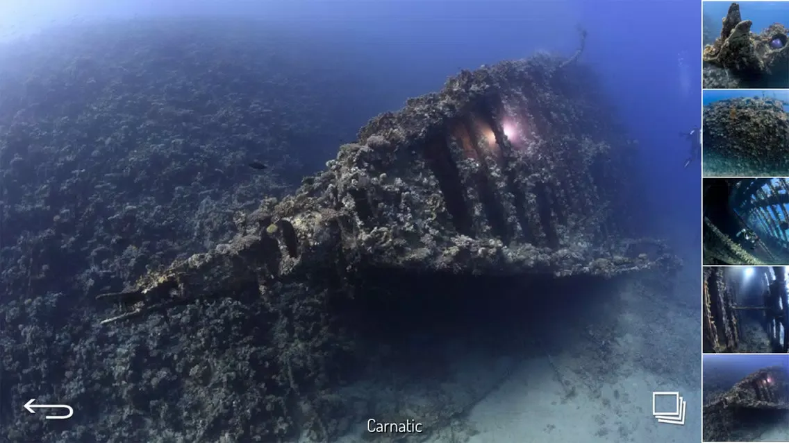 Tangkapan skrin PADI VR Scuba Planner