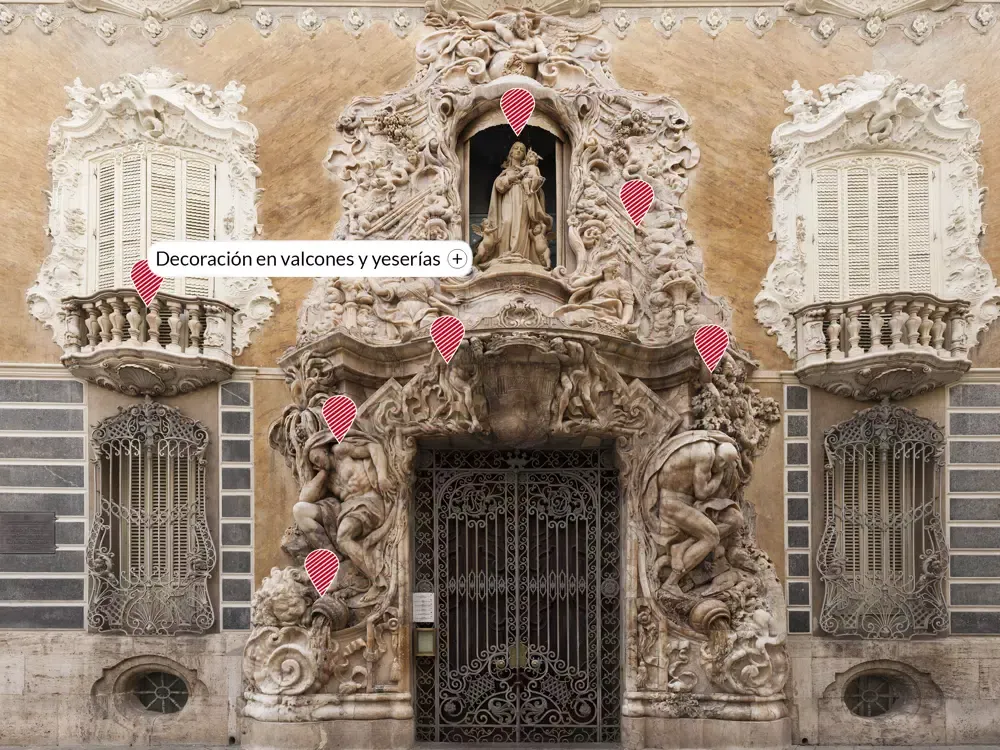 Fachada del Palacio Marqués de Dos Aguas. Valencia iPad  Screenshots
