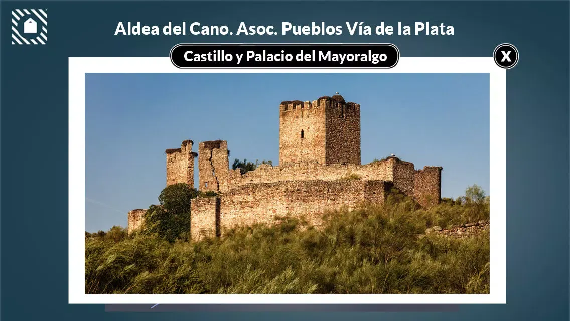 Capturas de tela do Aldea del Cano. Pueblos de la Vía de la Plata